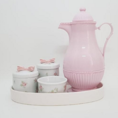 Kit Higiene Porcelana Coleção Laço