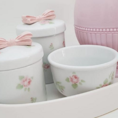 Kit Higiene Porcelana Coleção Laço na internet