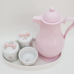 Kit Higiene Porcelana Coleção Laço - comprar online