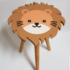 Mesa Leão e Urso - Pé Verniz - comprar online