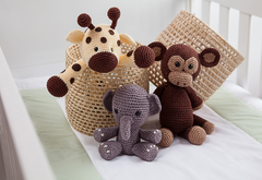 Amigurumi Elefante Coleção Safári - loja online