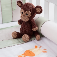 Amigurumi Macaco Coleção Safári