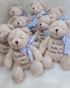 Urso de Pelúcia com Convite Personalizado na internet