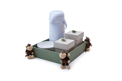 Kit Higiene Coleção Safári (Macaquinhos de Pelúcia) - comprar online