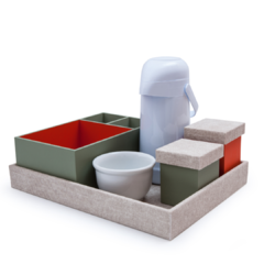 Kit Higiene de MDF Coleção Safári - comprar online