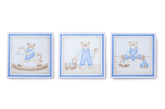 Quadro em Pintura Acrílica Coleção Urso (Brinquedos) - comprar online