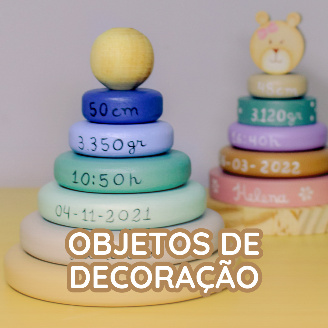 Objetos de decoração