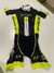 ENTERITO TRIATLON B-EMME FLUO IDENTT (UNISEX) (NEGRO-VERDE)