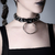 Choker O - Vegan Negro mate - comprar online