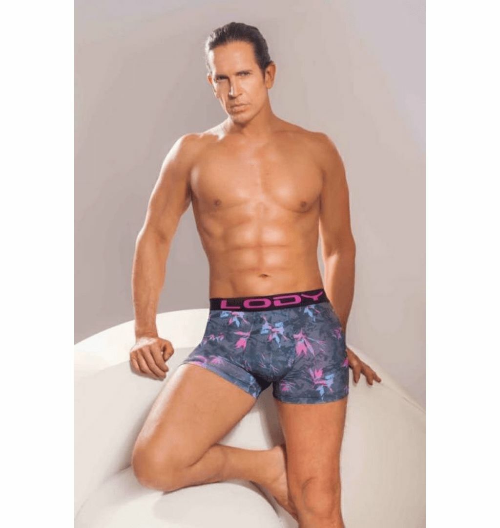 BOXER LODY MEN DE ALGODON Y LYCRA ESTAMPADO VISION. ART 923