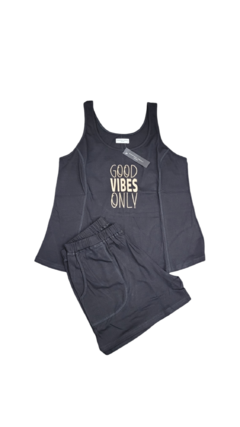 CONJUNTO/PIJAMA GOOD VIBES (ART. JB 100) en internet