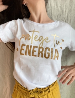 REMERA PROTEGE TU ENERGIA