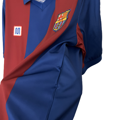 Camiseta Retro Barcelona Masculino - Home 80/82