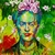 Frida Kahlo - Impressão Tecido Canvas - comprar online