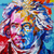 Ludwig Van Beethoven - 40x40cm - Original