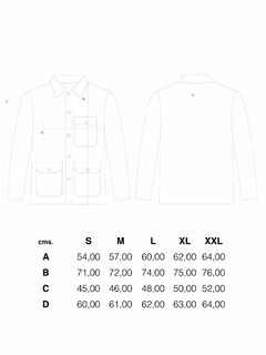 Solitario Worker Jacket - Color Ecru - tienda online