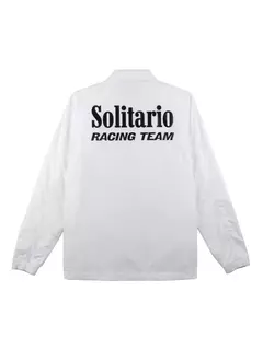 Campera El Solitario Racing Team Blanca - comprar online