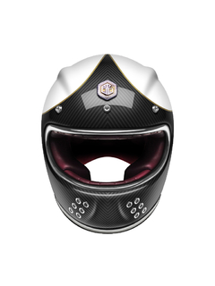 Casco GUANG® - Full Face Helmet Speedrun - Carbon & White