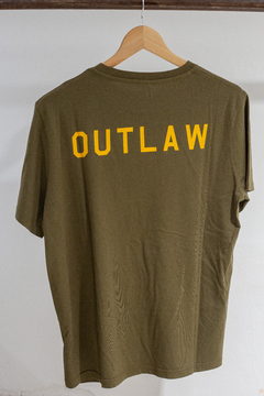 Remera Outlaws Verde - comprar online