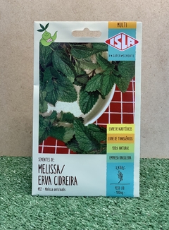 Sementes de Melissa / Erva Cidreira 100mg