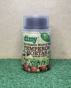 Fertilizante Para Temperos e Hortas 18-05-08 Dimy Concentrado 250ml