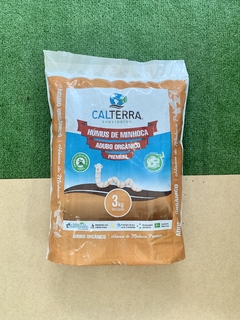 Húmus de Minhoca Premium Calterra 3kg