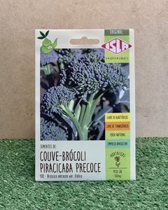 Sementes de Couve Brócoli Piracicaba Precoce 500mg