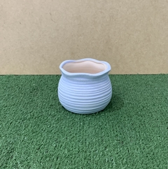 Mini Vaso de Cerâmica Listrado - comprar online