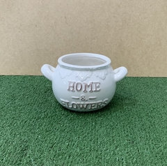 Vaso de Cerâmica com Alça Home