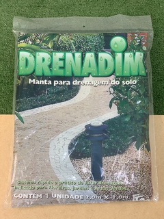 Manta Para Drenagem do Solo Drenadim 2m x 1m