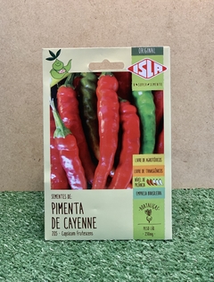 Sementes de Pimenta Cayenne Dedo de Moça 250mg