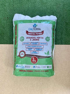 Substrato Cobertura Premium Gramados, Hortas e Jardins Calterra 3kg