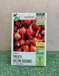 Sementes de Pimenta Iracema Biquinho Vermelha 250mg