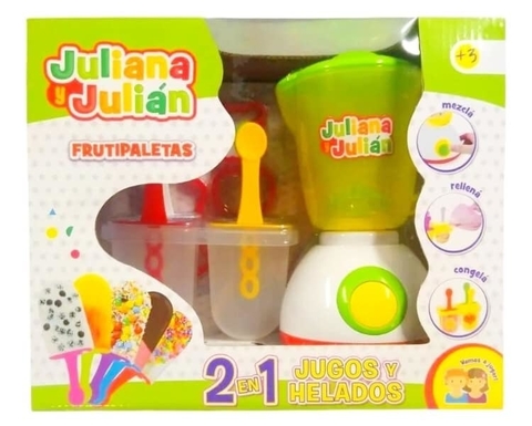 FRUTIPALETAS JULIAN & JULIANA 2 EN 1 juegos y juguetes