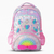 MOCHILA ESPALDA 18 POP IT ARCOIRIS CON LUZ LED FOOTY F6303 - CAPRICHOS JUGUETERIA