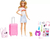 MUÑECA BARBIE VIAJERA CON MASCOTA HJY18 MATTEL 6894