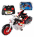 SONIC SHADOW MOTO RADIO CONTROL CON TURBO BOOST LUCES 64184 WABRO