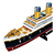 CUBIC FUN ROMPECABEZA 3D TITANIC MINI BARCO 35 PIEZAS 67336 WABRO en internet