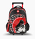 MOCHILA FOOTY CARRO 18″ BOTIN ROJO CON LUZ LED F3241.