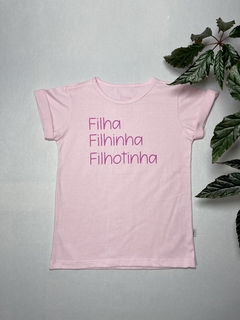 Camiseta Filho e Filha - comprar online