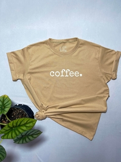 Camiseta Adulto Coffee. - My Mini Shop