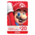 Tarjeta Nintendo Eshop $20 USD