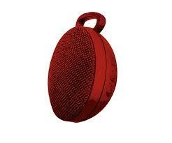 Parlante Bluetooth Premium Redondo 3w - Entrada Microsd - Batería 300ma  Color Rojo - Global Electronics (caja X 100)