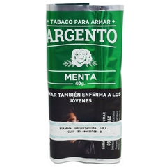 Tabaco Argento menta x 40 g