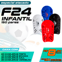 Caneleira de Futebol F24 Infantil