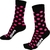 Meia HUPI Dots Rosa