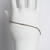 PULSERA PLATA Y ORO FINA EMPAVONADA (NP00D) - comprar online