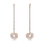 AROS SWAROVSKI GENERATION LARGOS CON BAÑO TONO ORO ROSA (SV5636516) en internet