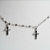 GARGANTILLA PLATA CON CRUCES (G1759) - comprar online