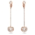 AROS SWAROVSKI GENERATION LARGOS CON BAÑO TONO ORO ROSA (SV5636508) en internet